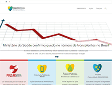 Tablet Screenshot of amarbrasil.org.br